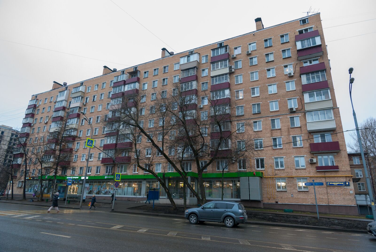 2-я Владимирская улица, 6 к1 — Перово, 1974 год · фото: Artyom Svetlov, CC BY 4.0