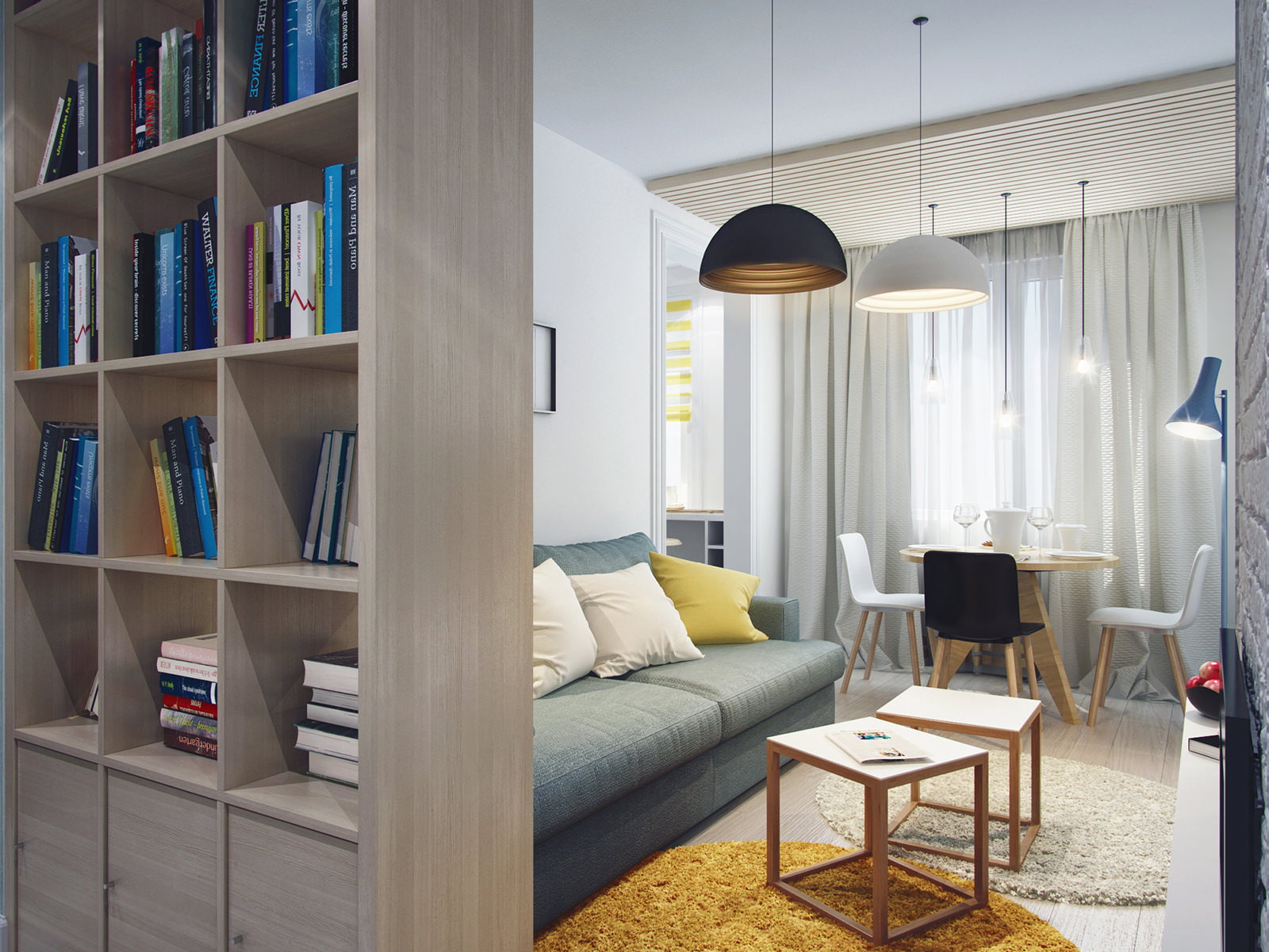 3-комнатная II-49, 60 м² — дизайн-проект