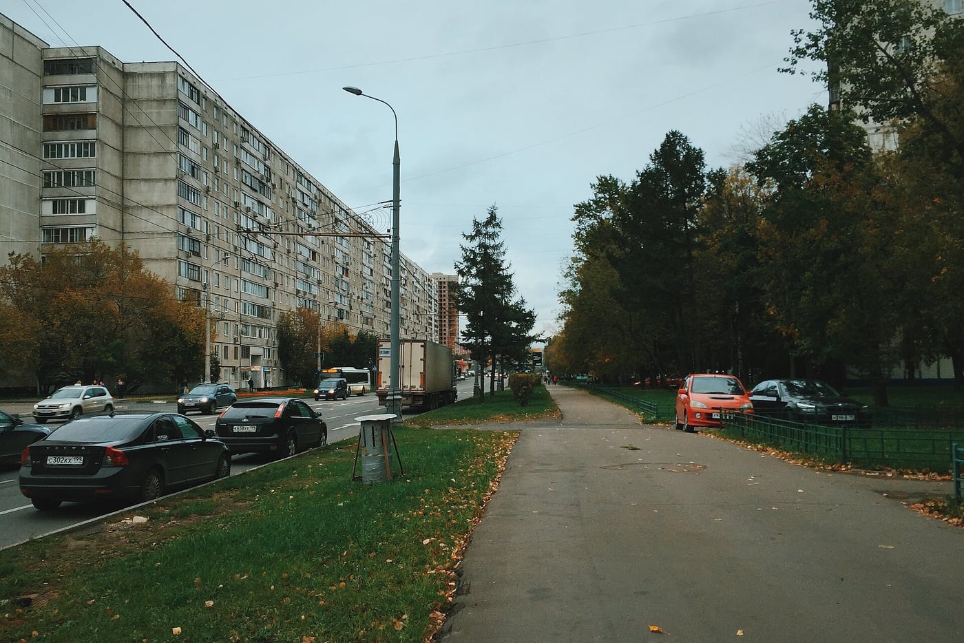 Улица Милашенкова, 10 — Бутырский район, 1980 год · фото: Gennady Grachev, CC BY 2.0