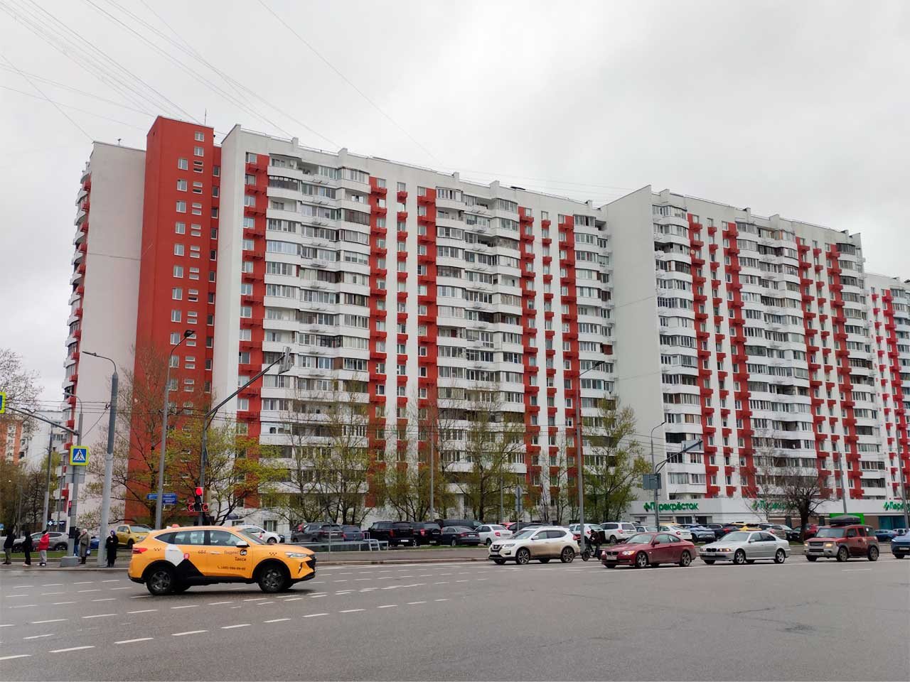 Дома на Хорошёвском шоссе после капремонта