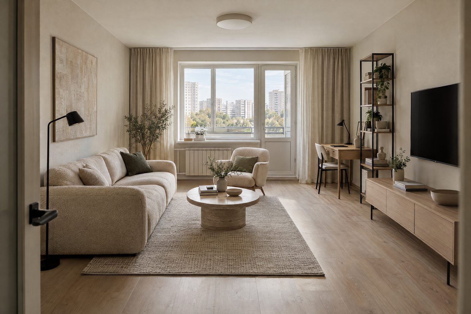 Гостиная 23,5 м²
