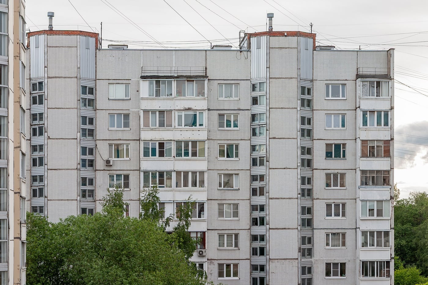 Дом П-46М в Зеленограде — серию строили и в городе-спутнике · фото: Perituss, CC0
